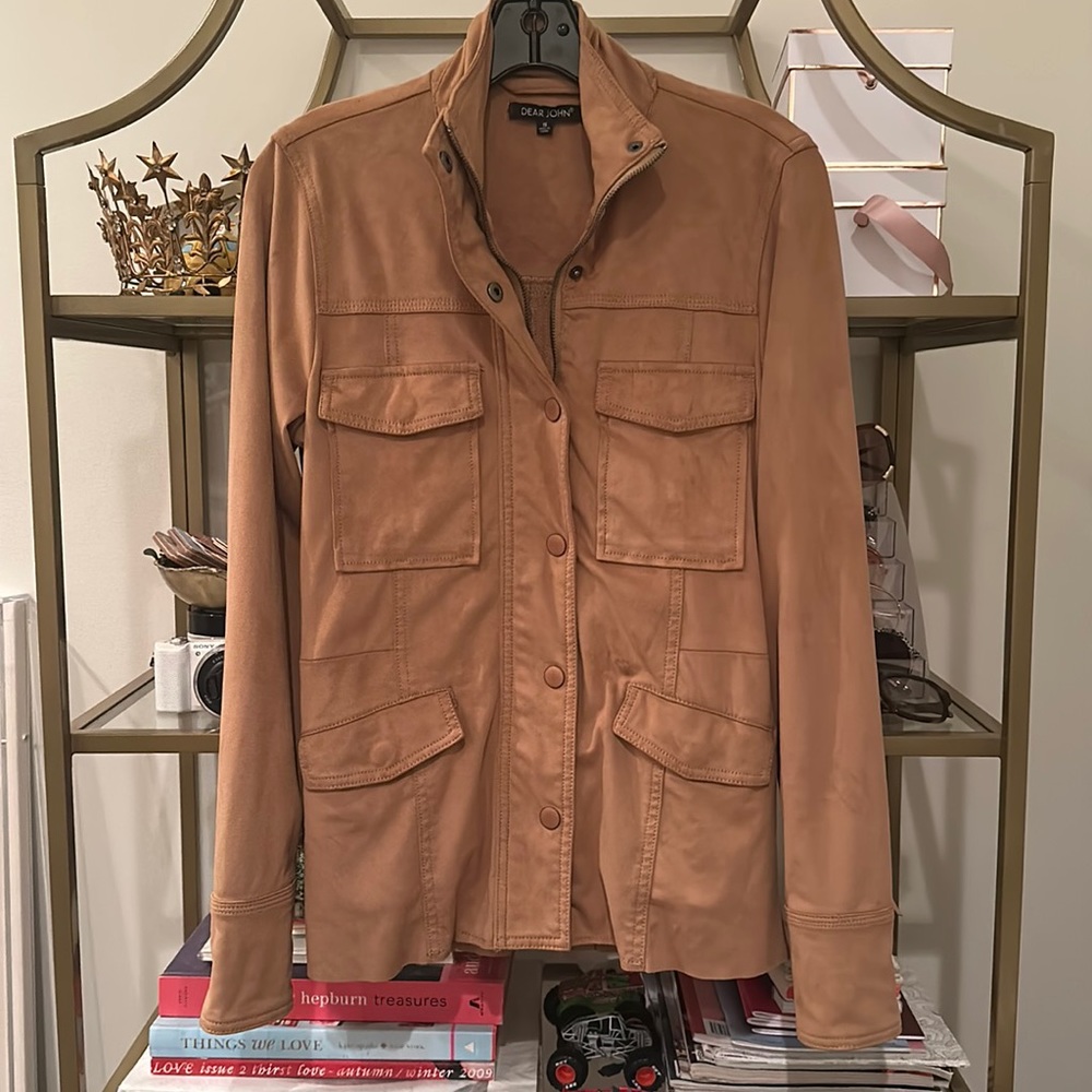 DEAR JOHN Fringe LEVI Suede Jacket